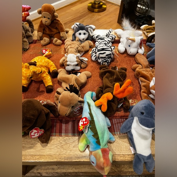 40 new Beanie Babies (36 with tags att, 3 with tags incl, 1 miss tag) - Picture 5 of 10